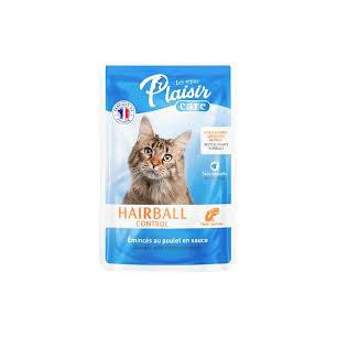 POUCH PLAISIR GATO HAIRBALL CONTRO X85gr