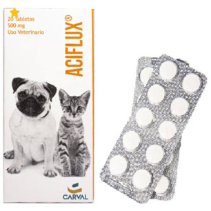 ACIFLUX 500 mg Caja x 20 tabletas