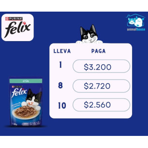 FELIX POUCH  ATUN  85 gr