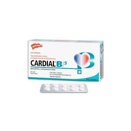CARDIAL B 5MG BLISTER x 10 tabletas