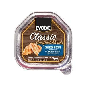 EVOLVE CAT BANDEJA POLLO X 3.5oz 99 gr