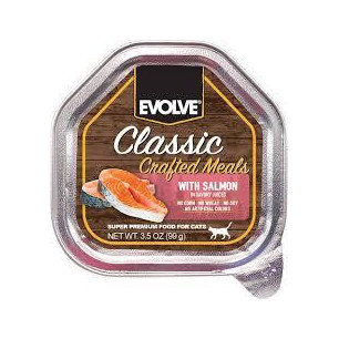 EVOLVE CAT BANDEJA SALMON X 3.5oz 99 gr
