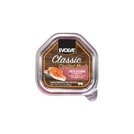 EVOLVE CAT BANDEJA SALMON X 3.5oz 99 gr