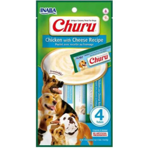 CHURU DOG SNACK ATUNQUESO X 4 UND 56 gr