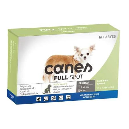 CANES FULL SPOT 1 A 4 KG