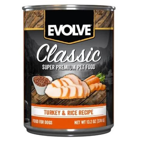 EVOLVE DOG LATA TURKEY13.2 oz 374 gr