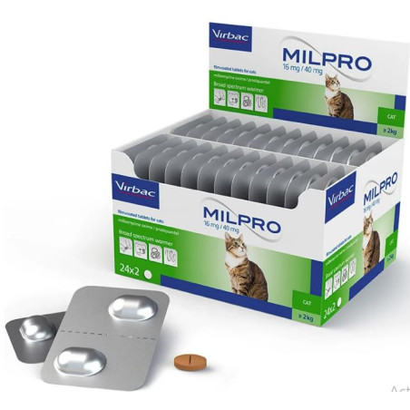 MILPRO 16 MG  ADULTO X  1 TABLETA