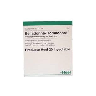 BELLADONA HOMACCORD X Ampolla