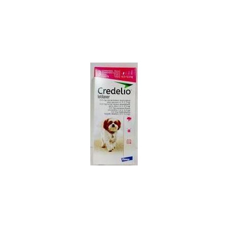 CREDELIO 2.5-5.5 kg FUCSIA X TABLETA