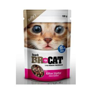 BR CAT SNACK SOFTY KITTEN START X 100 gr