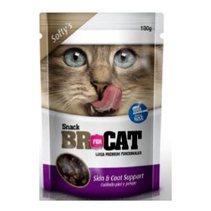 BR CAT SNACK SKIN Y COAT SUPPORTX 100 gr