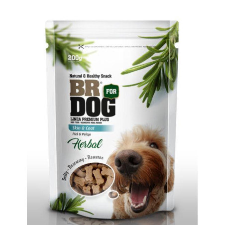 BR FOR DOG HERBAL SKIN Y COAT X 200 gr