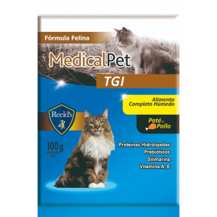 REELDS MEDICAL PET TGI GATOS X 100gr