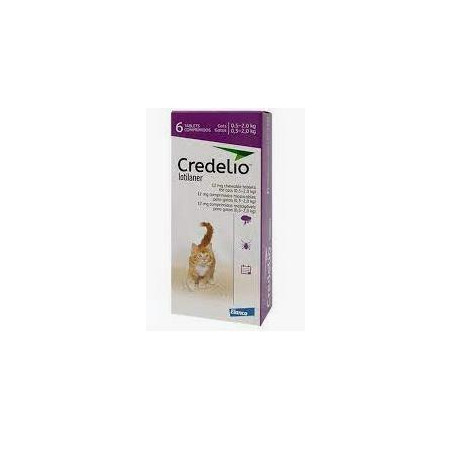 CREDELIO CAT 0.5-2.0 kg MORADO X TABLETA