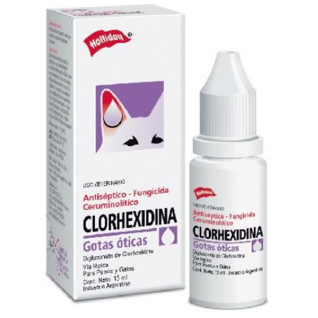 CLORHEXIDINA GOTAS ÓTICAS 15 ml