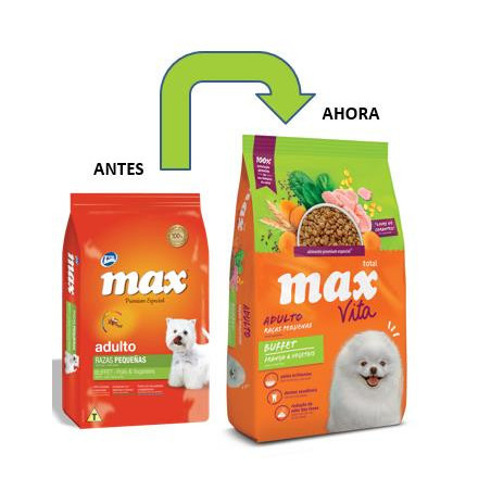 MAX C VITA ADUL R.PEQ BUFFET FRA VEGX10K