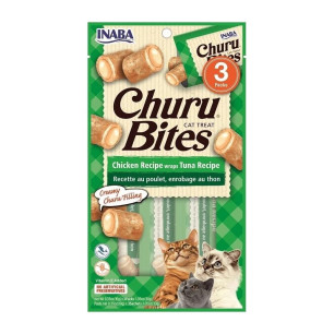 SNACK CHURU GATO POLLO ATUN 3 UND X 30 gr