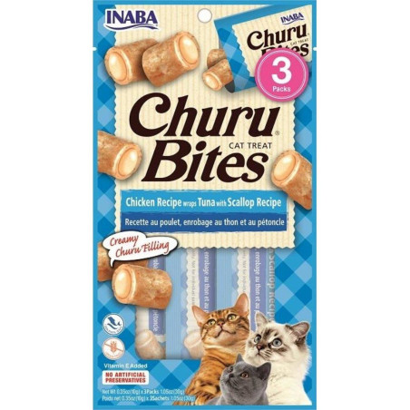CHURU SNACK POLLO ATUN 3 UND X 30 gr
