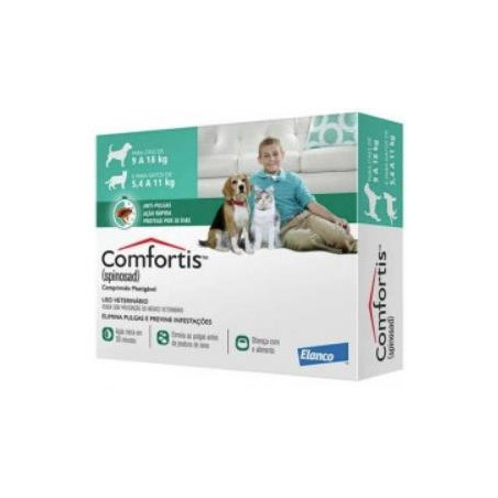 COMFORTIS 9 a 18 kg VERDE 560 mg