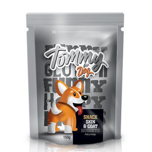 SNACK TOMMY DOG SKIN COAT X 150 gr