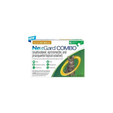NEXGARD COMBO SPOT-ON GATOS 2.5-7.5kgAMA