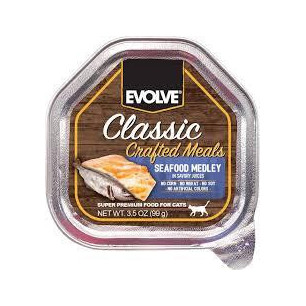 EVOLVE CAT BANDEJA SEAFOODX 3.5oz 99 gr