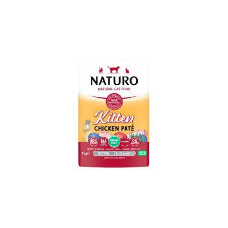 POUCH NATURO CAT ADUL KITTEN PATEX 85gr