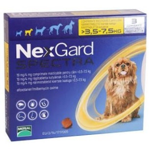 NEXGARD SPECTRA 7.5 -15 kg VERDE