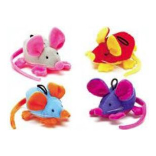 PELUCHE RATON 9X5 CM