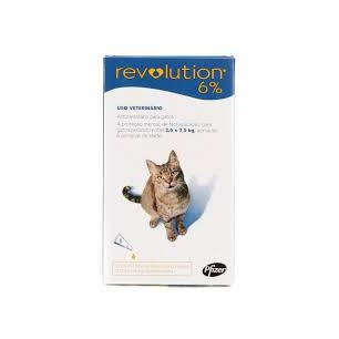 REVOLUTION AZUL X1 PIPETA Gatos 2.6 kg