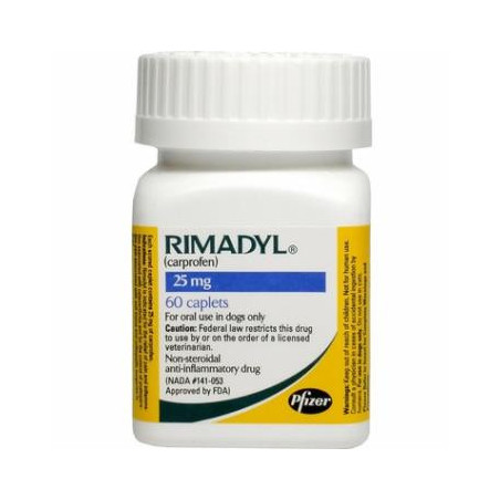 RIMADYL MASTICABLE 25 MG venta por tableta (1)