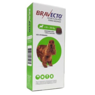 BRAVECTO 500 mg 1 Tab 10-20 kg