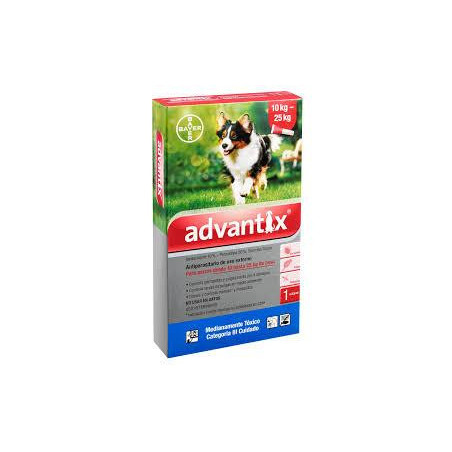 ADVANTIX PERROS 10-25 kg 2.5 ml